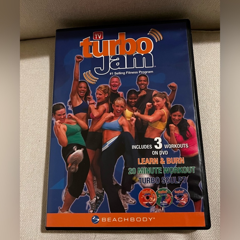 Beachbody Turbo Jam 3 Workouts DVD - Learn & Burn, 20 Min Workout, Turbo Sculpt